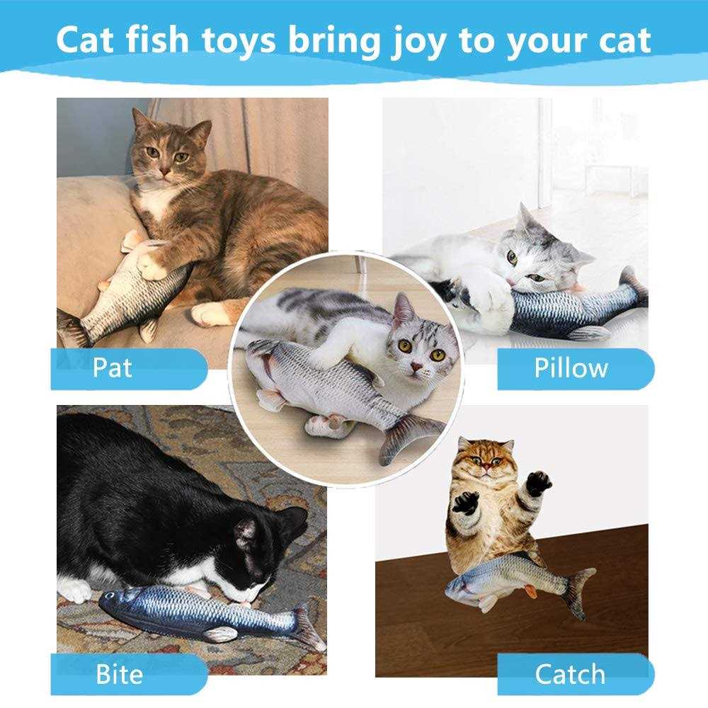 Electric Floppy Fish Cat Toy with Realistic Movement R878
