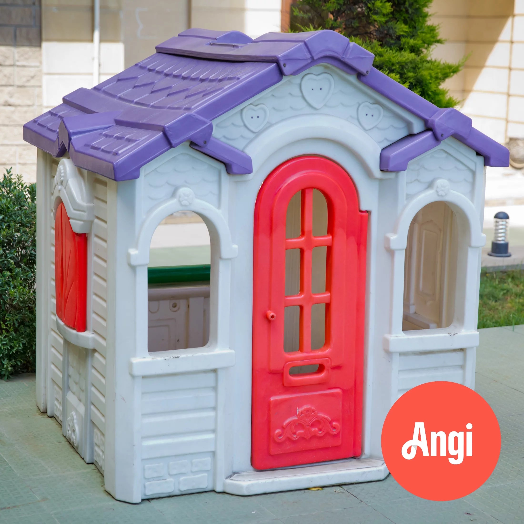 Plastic Playhouse Assembly