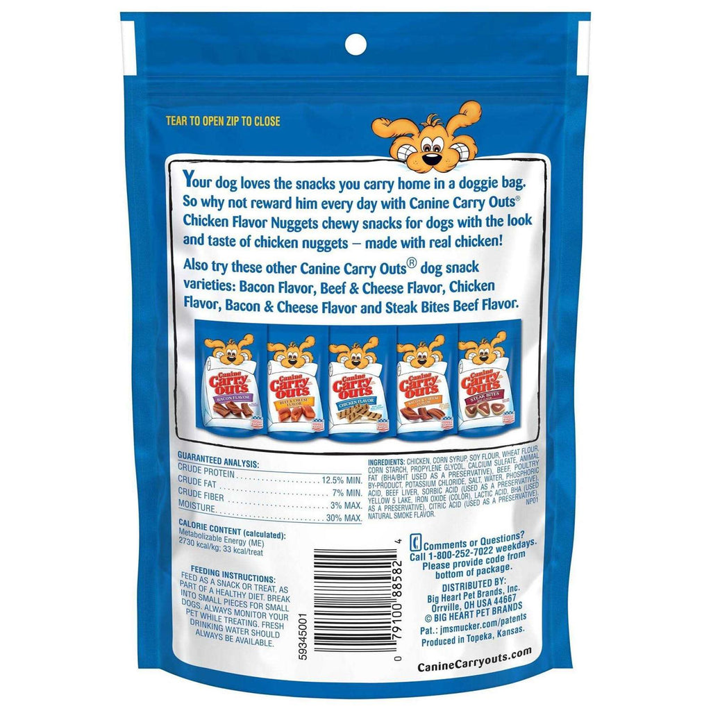Chicken Flavor Nuggets Dog Snacks K9353