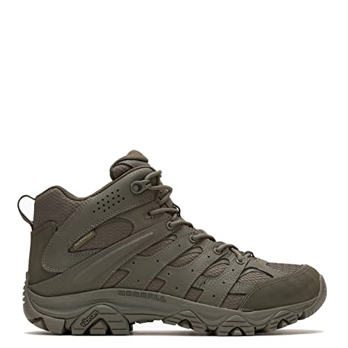 Men's Tactical Waterproof Hiking Boots, Lightweight Leather Outdoor Shoes S285