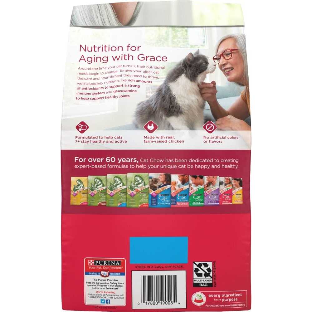 Senior Dry Cat Food for Immune and Joint Health I6387