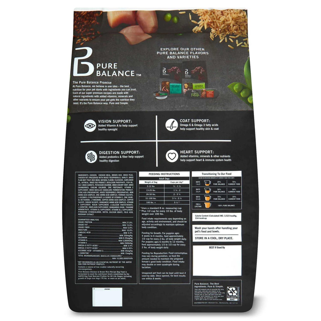 Chicken and Brown Rice Recipe Dry Dog Food I691108