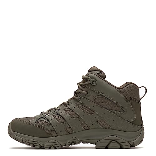 Men's Tactical Waterproof Hiking Boots, Lightweight Leather Outdoor Shoes S285