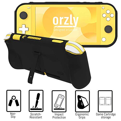 Switch Lite Accessories Bundle with Case, Screen Protector, USB Cable, Games Holder, Grip Case, Headphones, Thumb-Grip Pack K6558