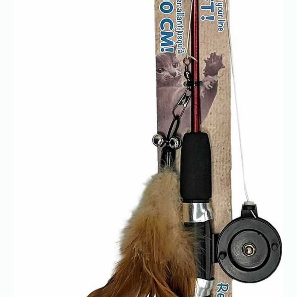 Cat Toy Fishing Rod with Teaser Y3706