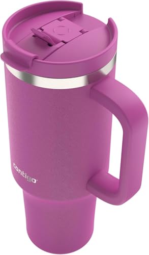 40oz Stainless Steel Vacuum Insulated Tumbler, Leak-Proof, Cold for 29 Hours O99583
