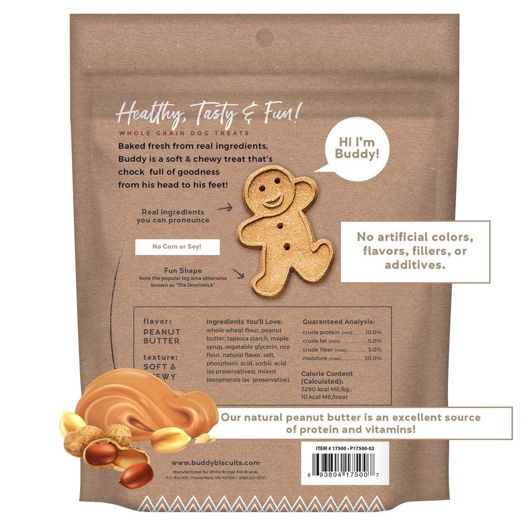 Soft and Chewy Peanut Butter Dog Treats M884