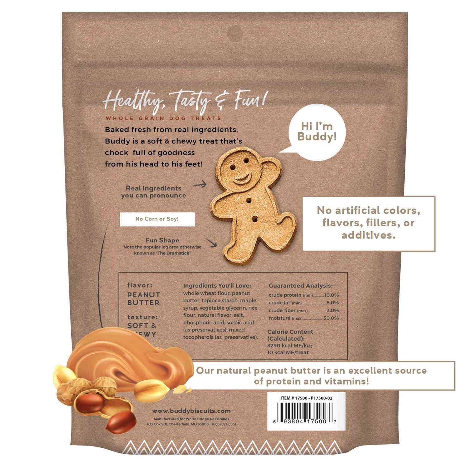 Soft and Chewy Peanut Butter Dog Treats M884