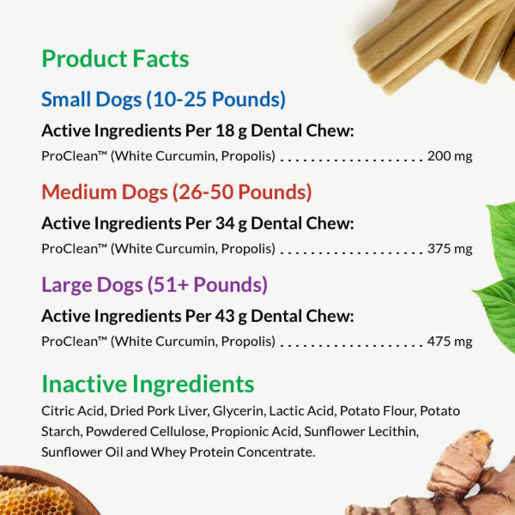 Dental Chews Sticks for Dogs X6833