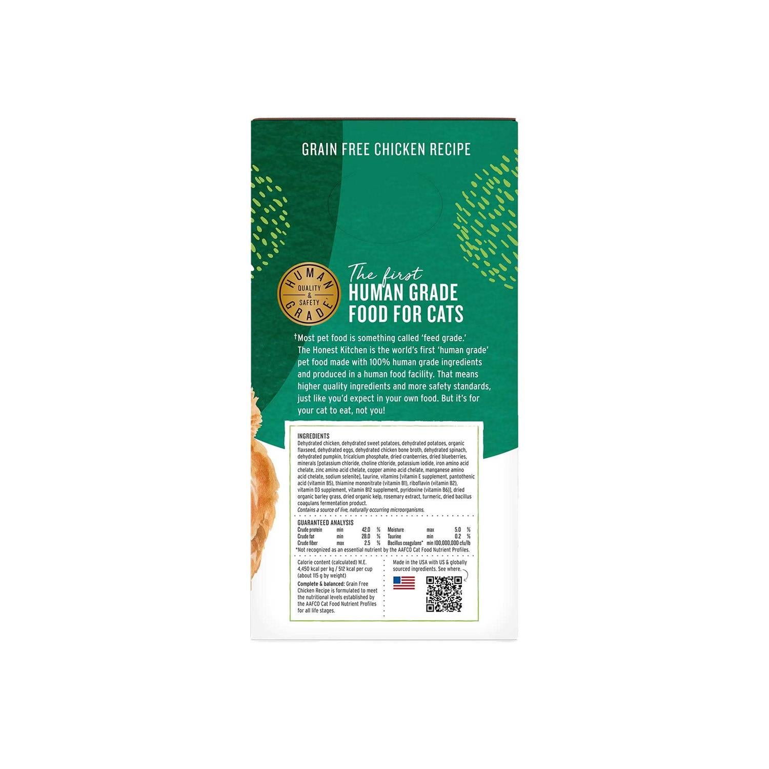 Chicken Grain-Free Dehydrated Cat Food W5171
