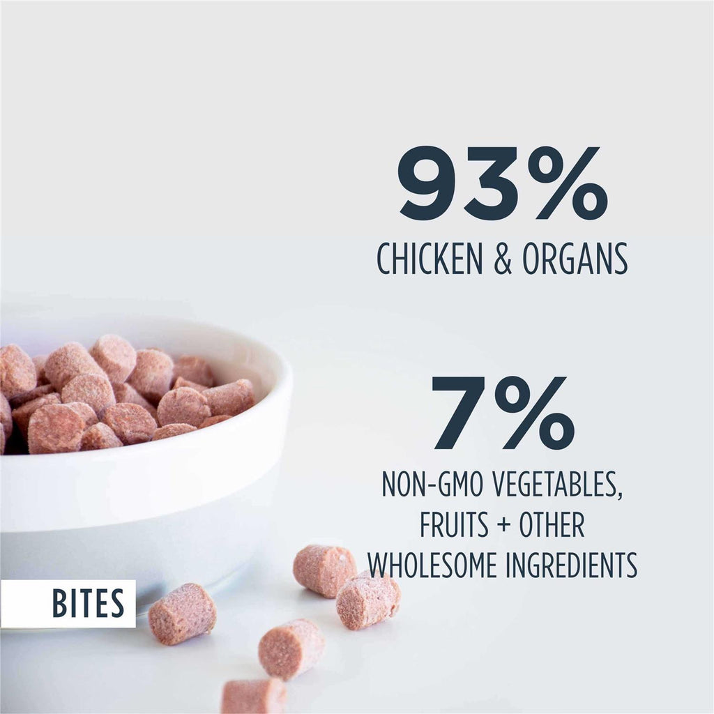 Raw Frozen Bites Cage Free Chicken Recipe Cat Food E388