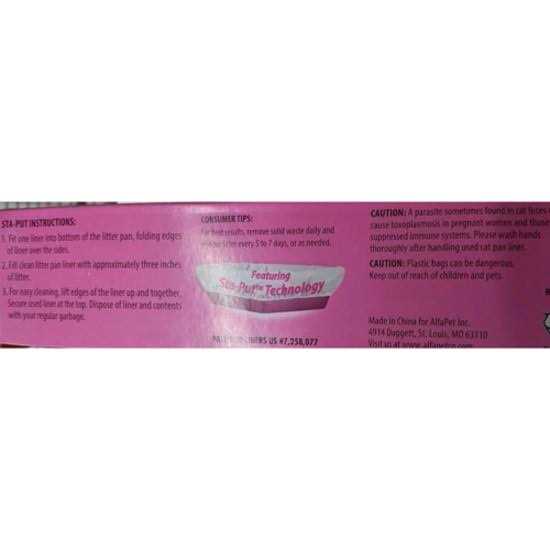 Disposable Cat Litter Box Liners for Large W592306