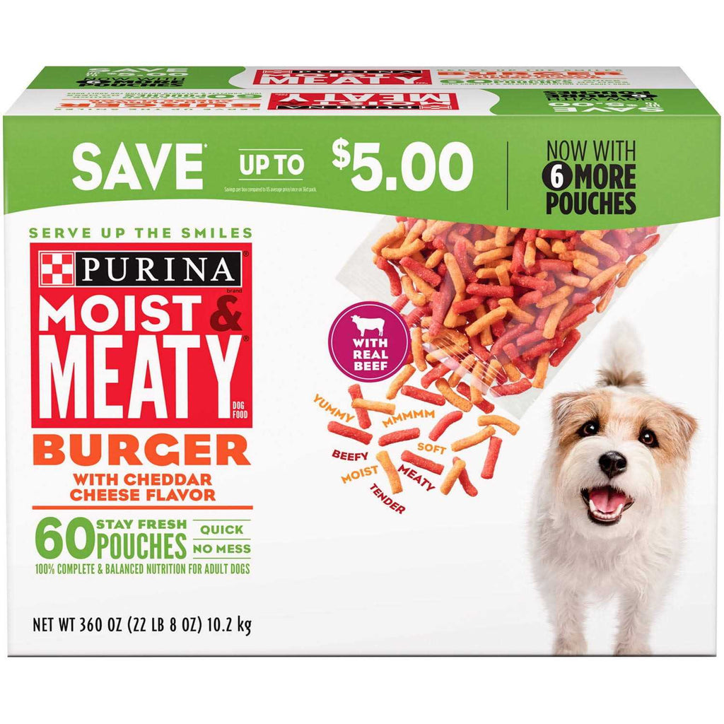 Burger with Cheddar Cheese Flavor Dry Dog Food J7371