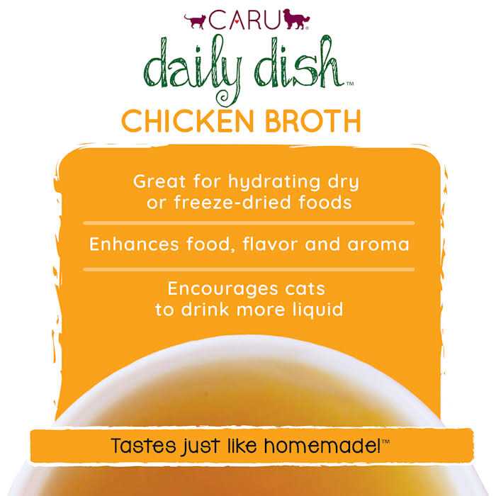 Chicken Broth Meal Topper for Dogs and Cats L5194