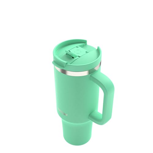 40oz Stainless Steel Vacuum Insulated Tumbler, Leak-Proof, Cold for 29 Hours O99583