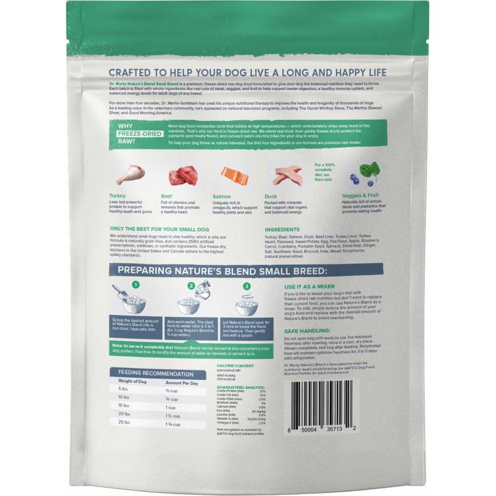 Freeze Dried Raw Small Breed Dog Food V4582