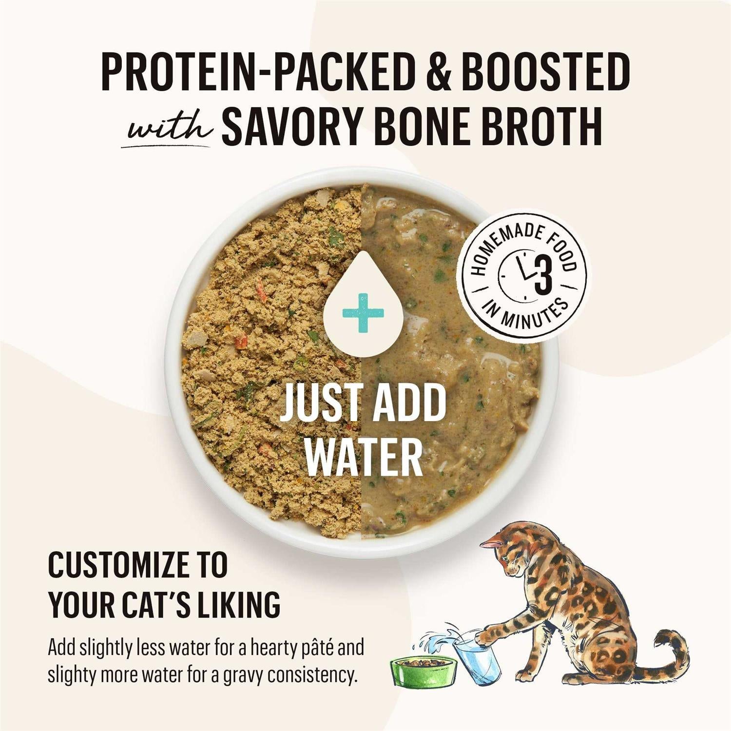 Chicken Grain-Free Dehydrated Cat Food W5171