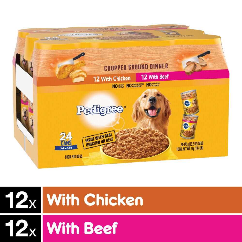 Chopped Ground Dinner Dog Food H637908