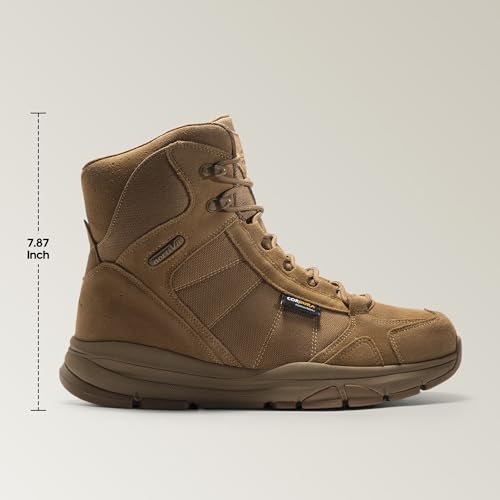Men's Lightweight Tactical Work Boots for Hiking and Motorcycle S471808