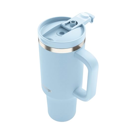 40oz Stainless Steel Vacuum Insulated Tumbler, Leak-Proof, Cold for 29 Hours O99583