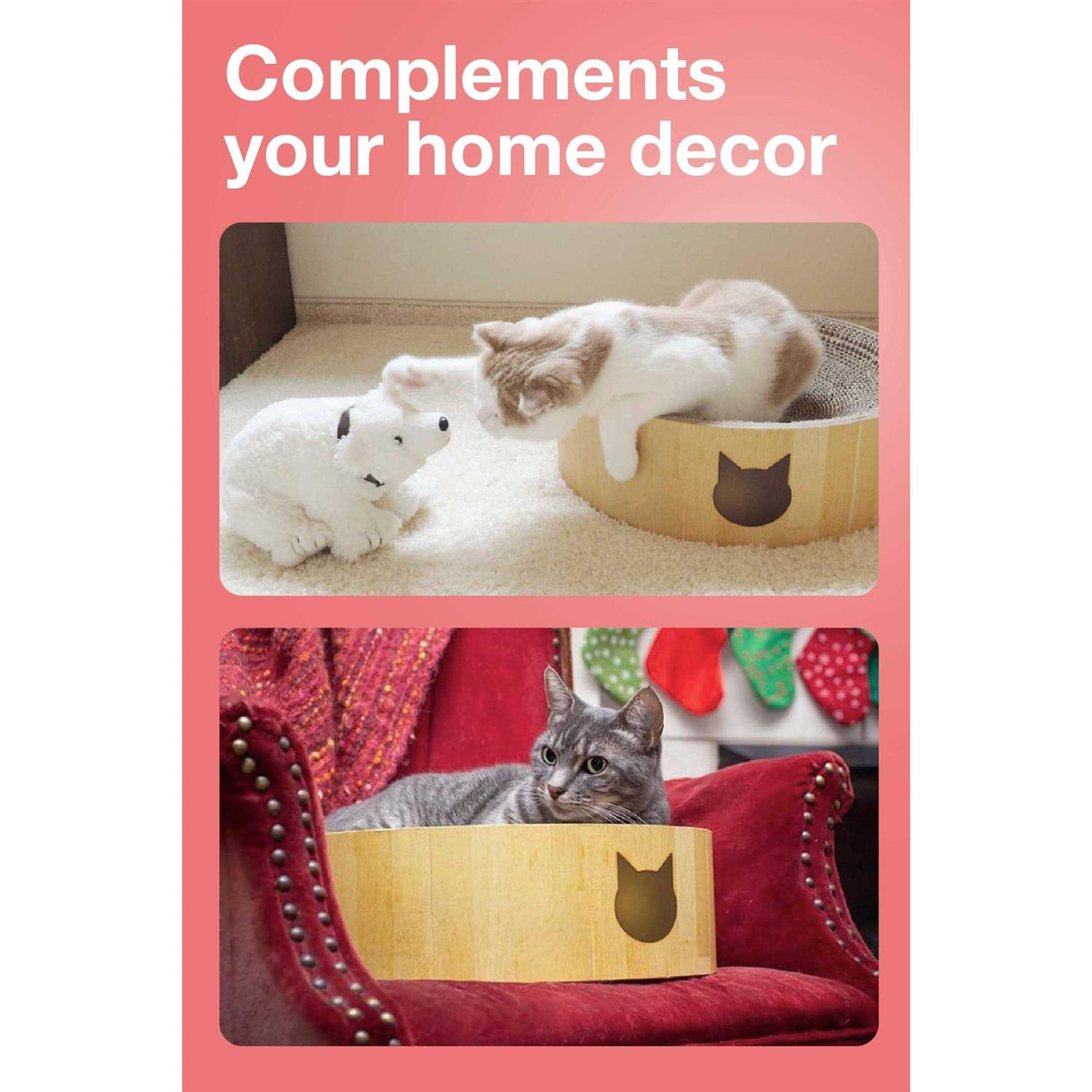 Cozy Cat Scratcher Bowl B143651
