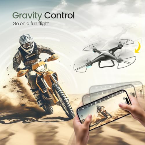 FPV Drone with 1080P HD Camera and Wide Angle WiFi E900865