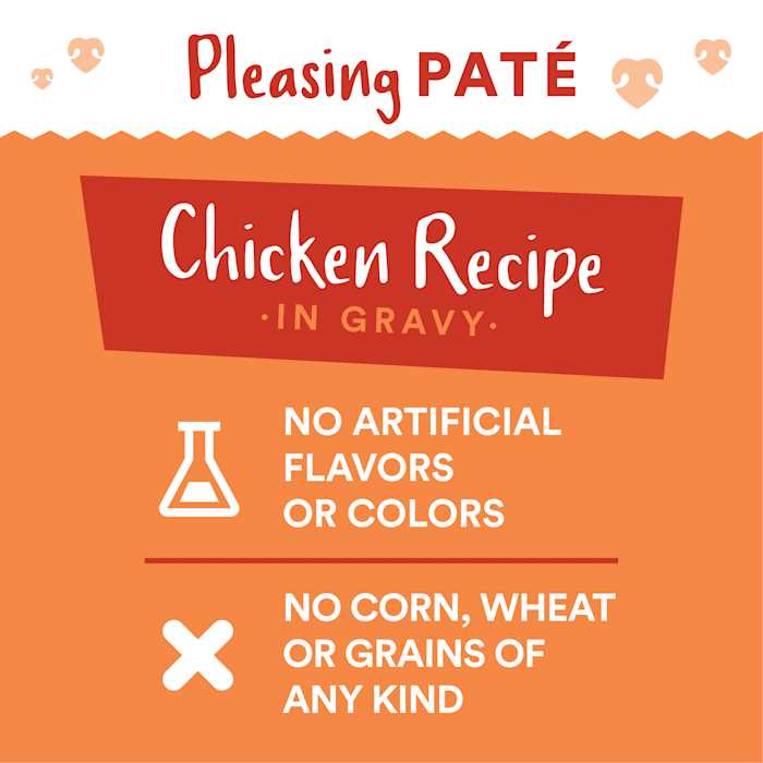 Chicken Recipe Pate in Gravy Adult Grain Free Cat Food W49192