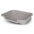 NE14pets KittyGoHere Litter Box for Senior cats That cant cope with a Traditional Litter Box Large Box Misty gray - Pet Supplies online store