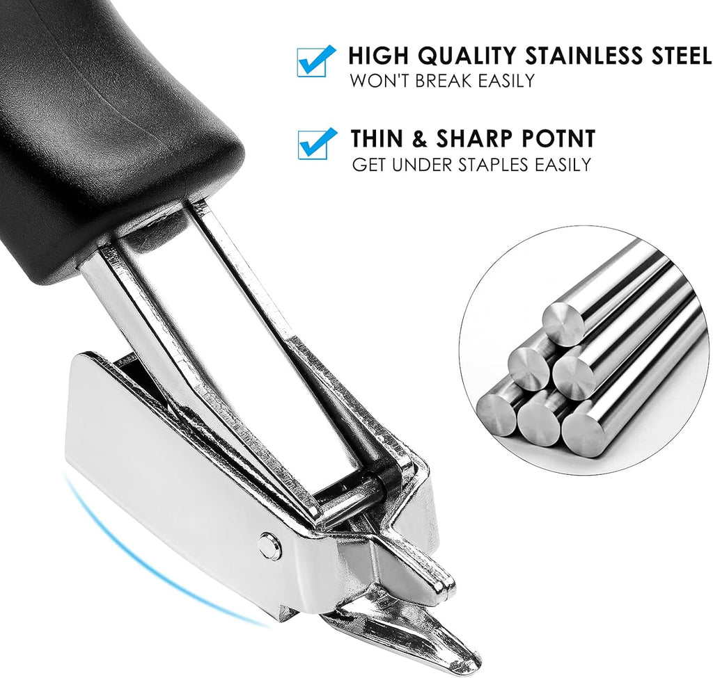 Staple Remover Tool with Ergonomic Handle for Furniture and Carpet S79158