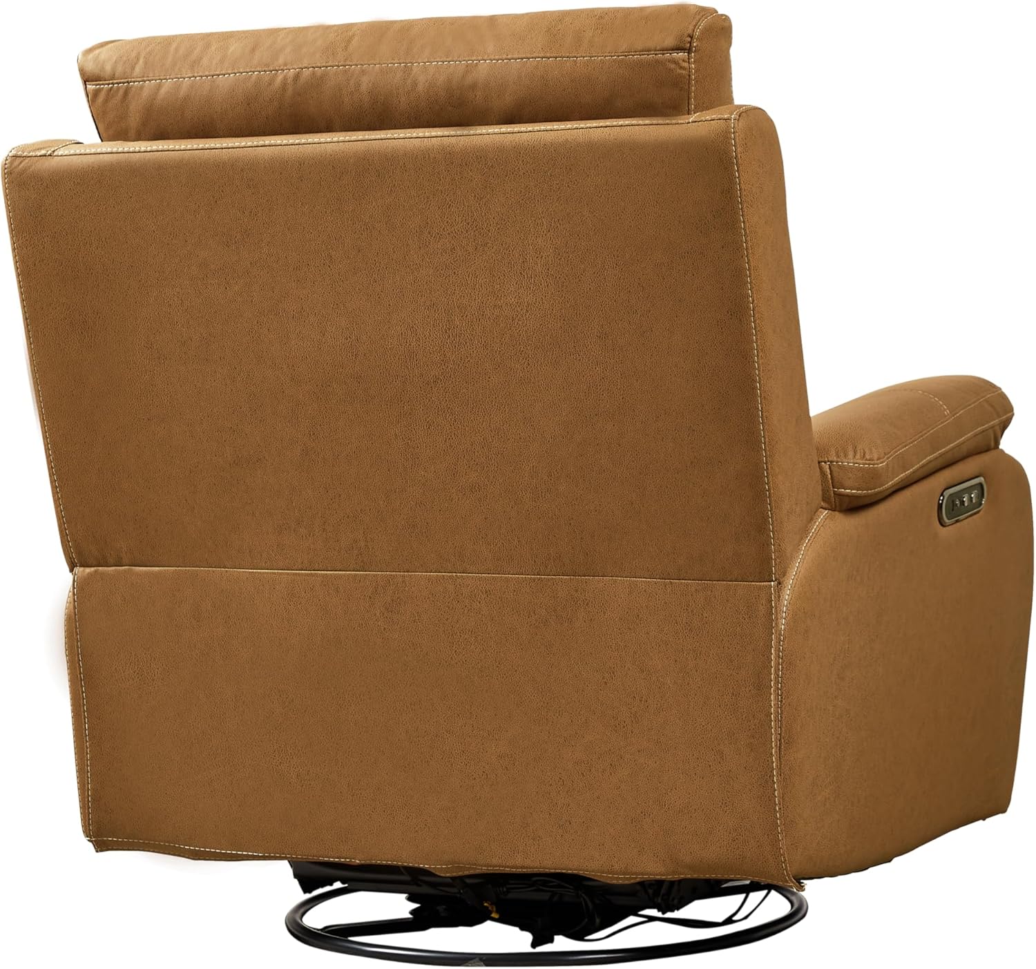 Dual Motor Rocking Swivel Recliner Chair for Elderly with Power Headrest and USB Charging N419209