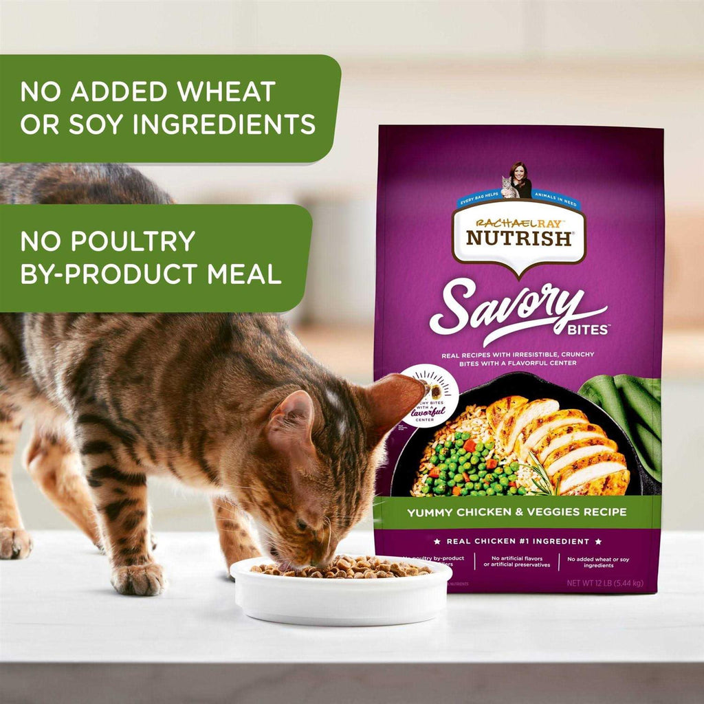 Savory Bites Dry Cat Food T250572