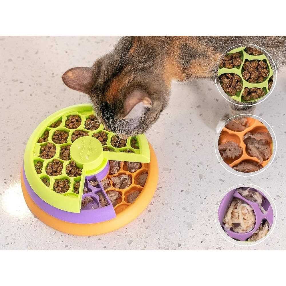 Multilayered Puzzle Cat Feeder O5137