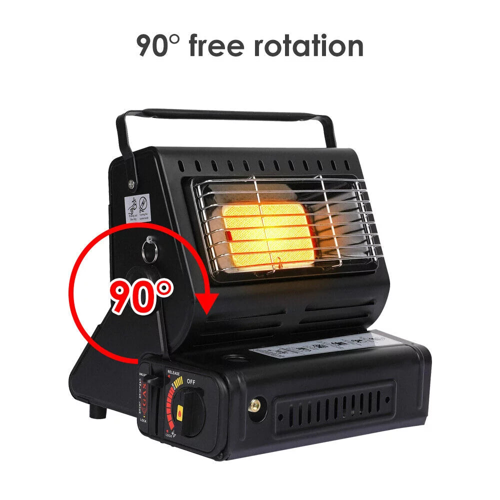 Multifunctional Survival Heater for Camps, Dual Purpose Butane Burner U409893