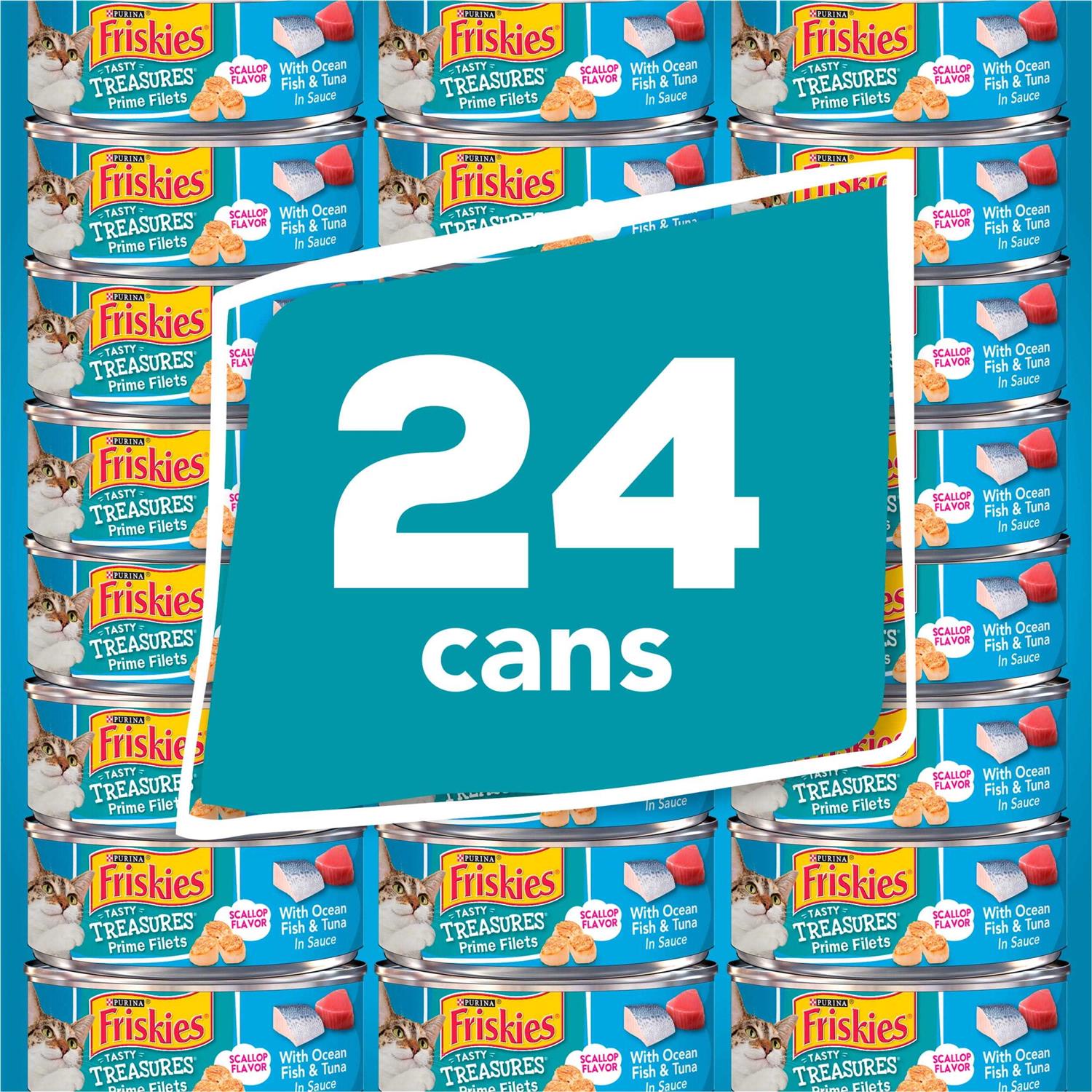 Wet Cat Food with Ocean Fish, Tuna & Scallop Flavor Z4280