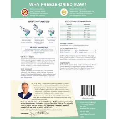 Freeze Dried Raw Cat Food Poultry G28876