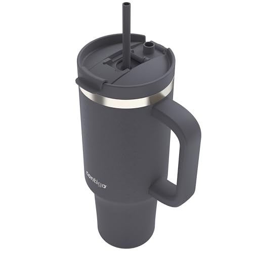 40oz Stainless Steel Vacuum Insulated Tumbler, Leak-Proof, Cold for 29 Hours O99583