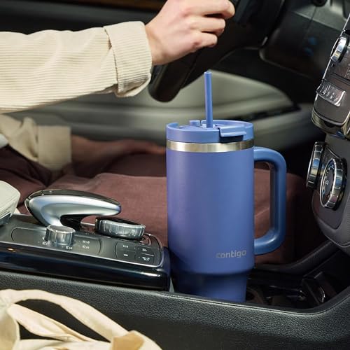 40oz Stainless Steel Vacuum Insulated Tumbler, Leak-Proof, Cold for 29 Hours O99583