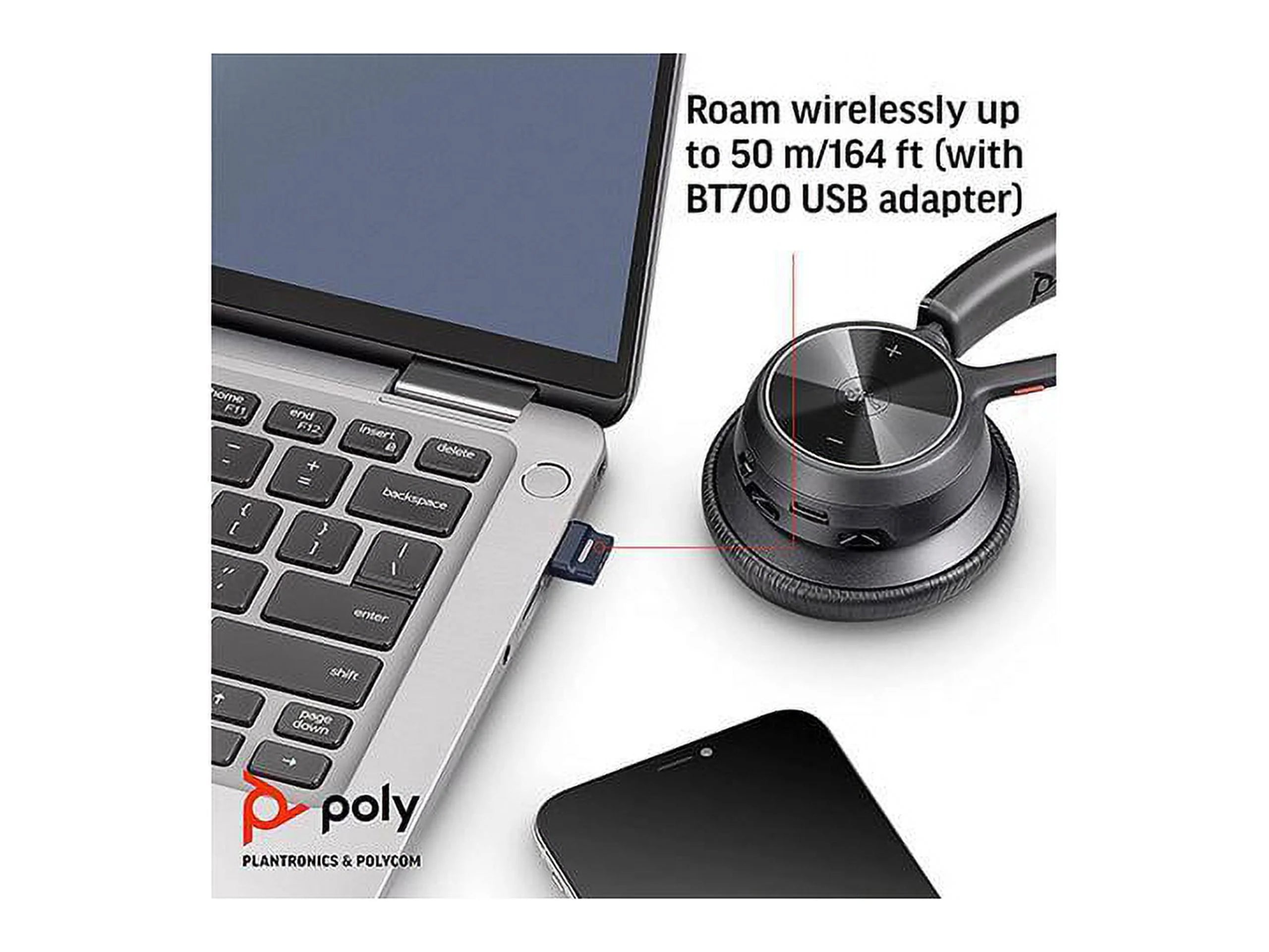 Wireless Headset with Charge Stand for PC and Bluetooth S948