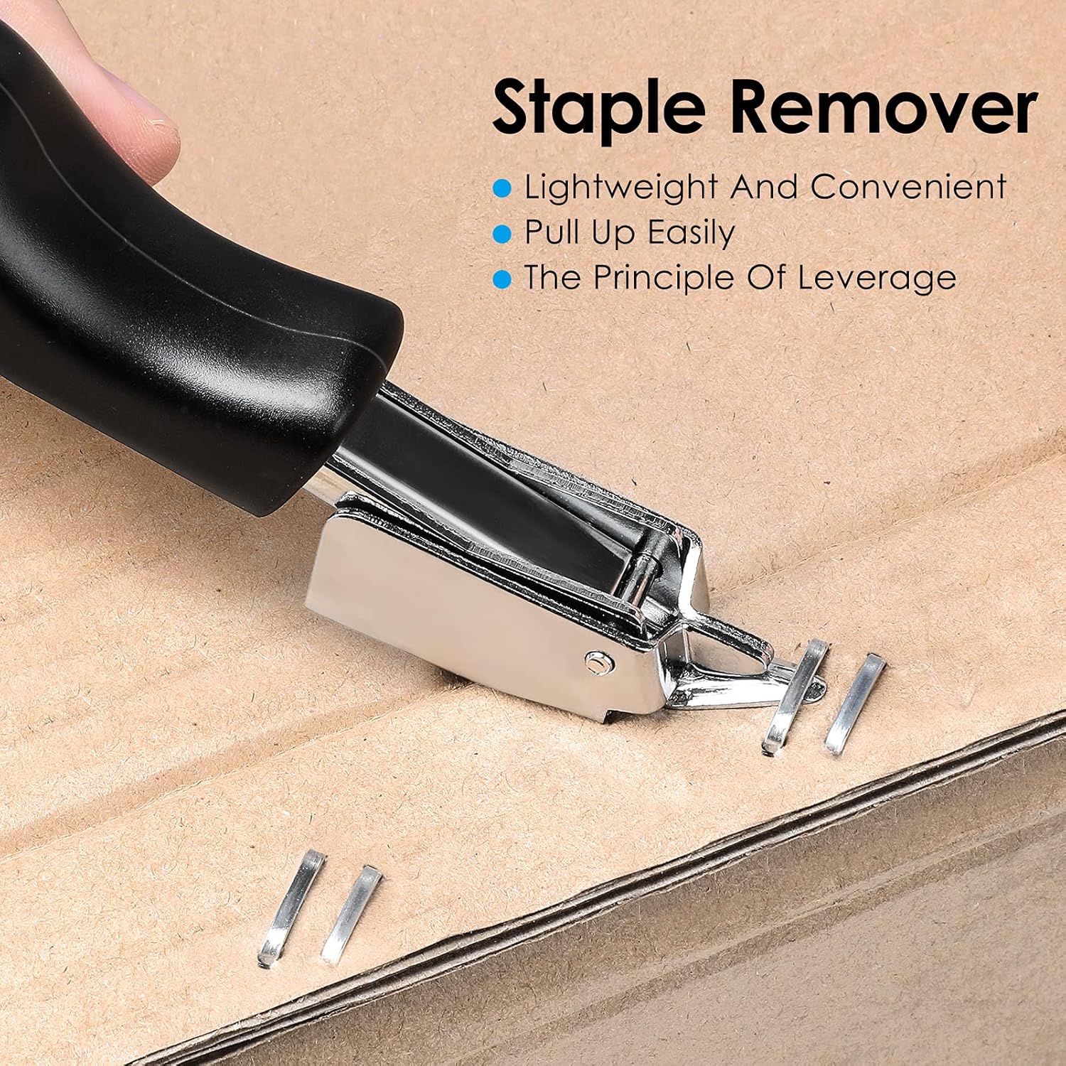 Staple Remover Tool with Ergonomic Handle for Furniture and Carpet S79158