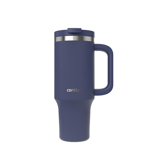 40oz Stainless Steel Vacuum Insulated Tumbler, Leak-Proof, Cold for 29 Hours O99583