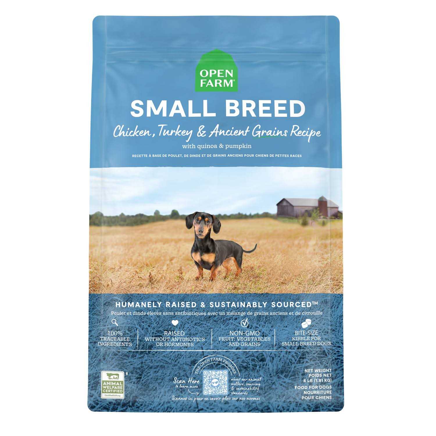 Whitefish & Ancient Grains Dry Dog Food A63228