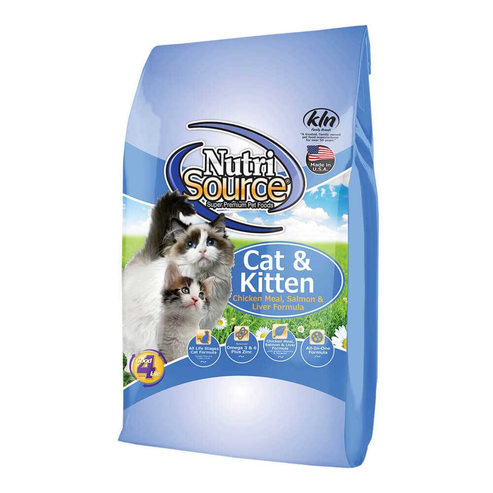 Chicken Salmon Liver Dry Cat & Kitten Food I341