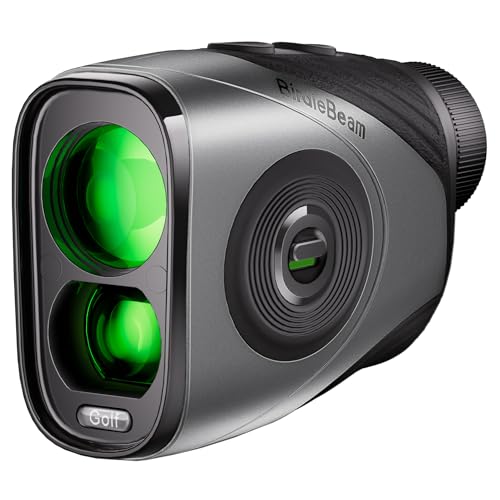 Golf Rangefinder with Slope, 1200Y Laser, 7X Magnification, Flag Lock with Vibration, Magnetic Cart Mount, USB-C Rechargeable L138