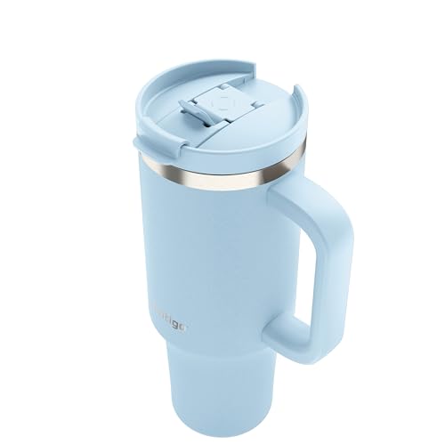40oz Stainless Steel Vacuum Insulated Tumbler, Leak-Proof, Cold for 29 Hours O99583