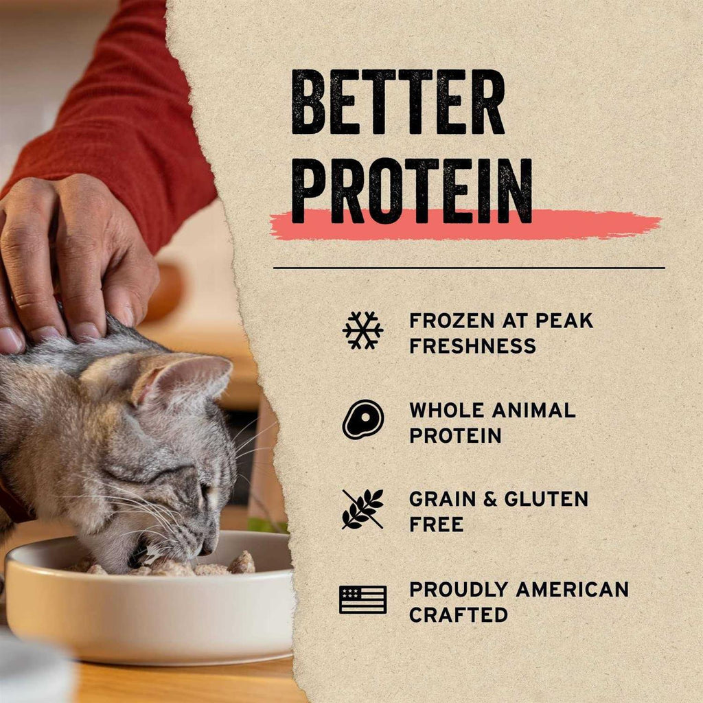 Freeze Dried Raw Rabbit Cat Food Mini Patties H696170