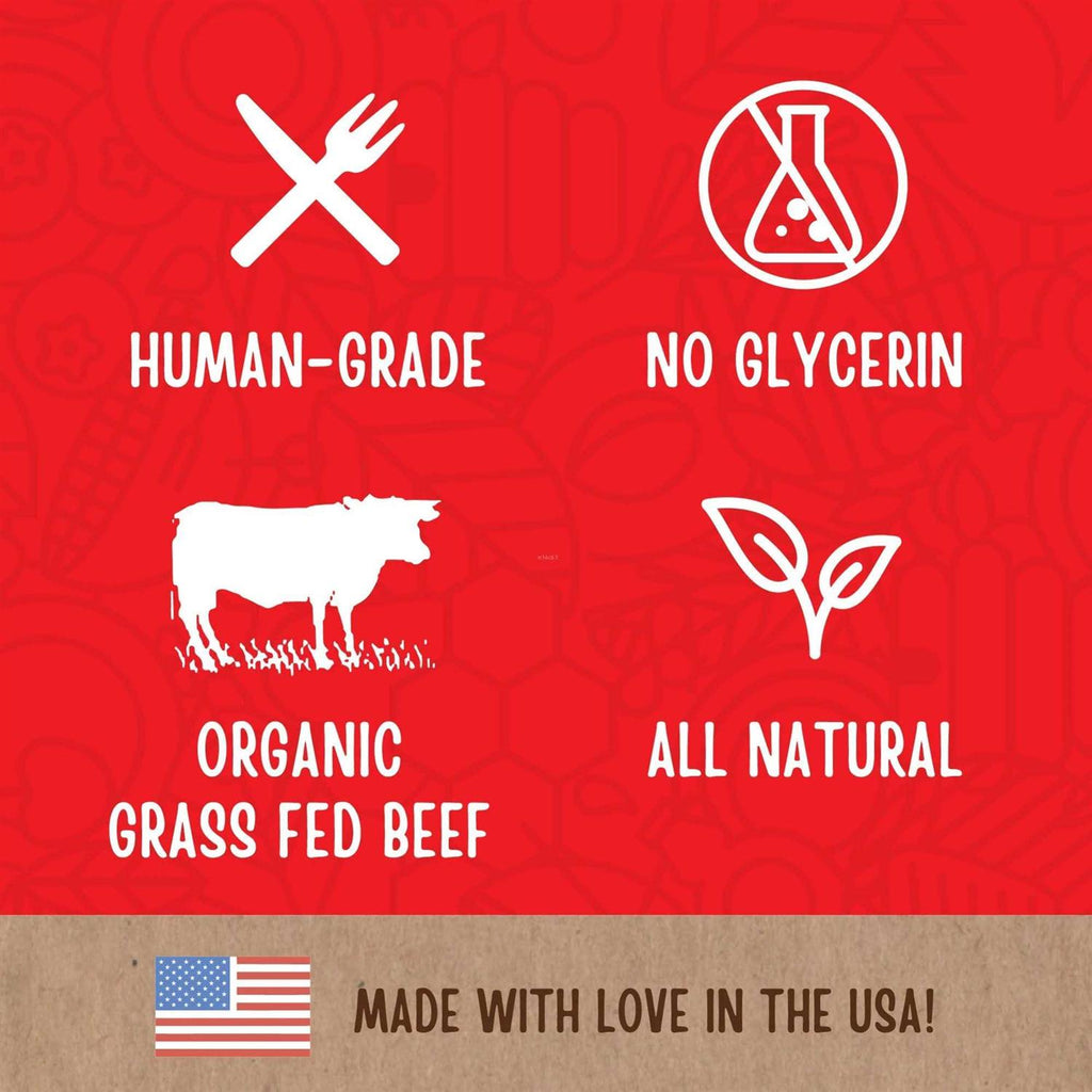 Organic Beef Jerky Dog Treats Y519393