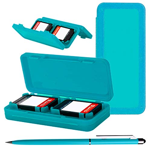Switch Lite Accessories Bundle with Case, Screen Protector, USB Cable, Games Holder, Grip Case, Headphones, Thumb-Grip Pack K6558