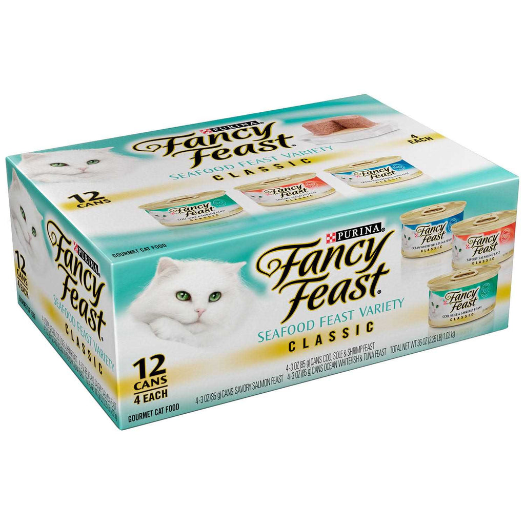Seafood Classic Pate Wet Cat Food J60476