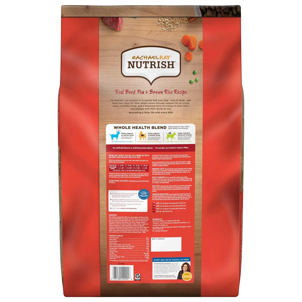 Real Beef Pea & Brown Rice Dry Dog Food G567