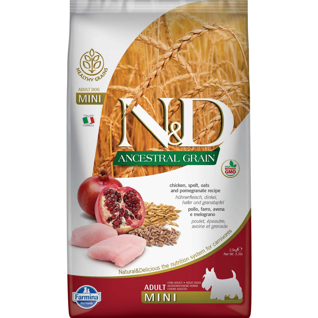 Farmina N&amp;D Ancestral Grain Chicken &amp; Pomegranate Dry Dog Food - Pet Supplies online store